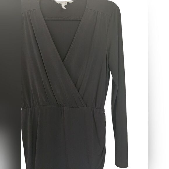 BCBGeneration black wrap dress/long sleeves/Size M - Picture 3 of 6